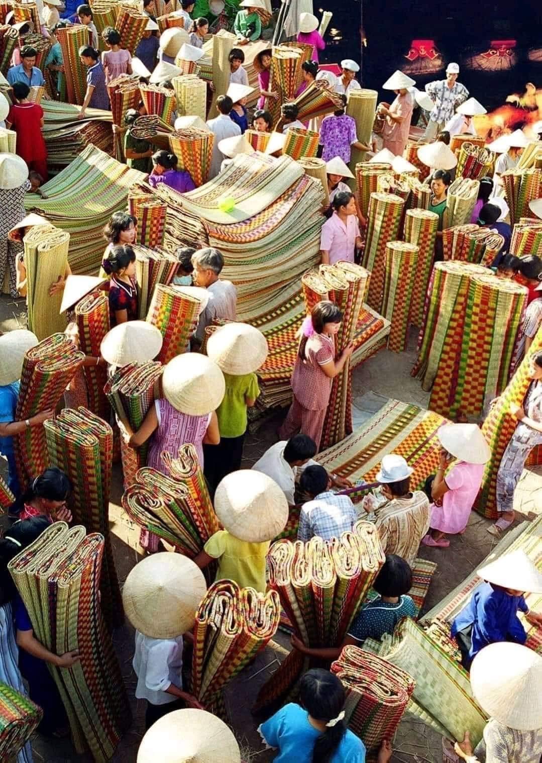 Làng nghề chiếu cói tại Bình Định
