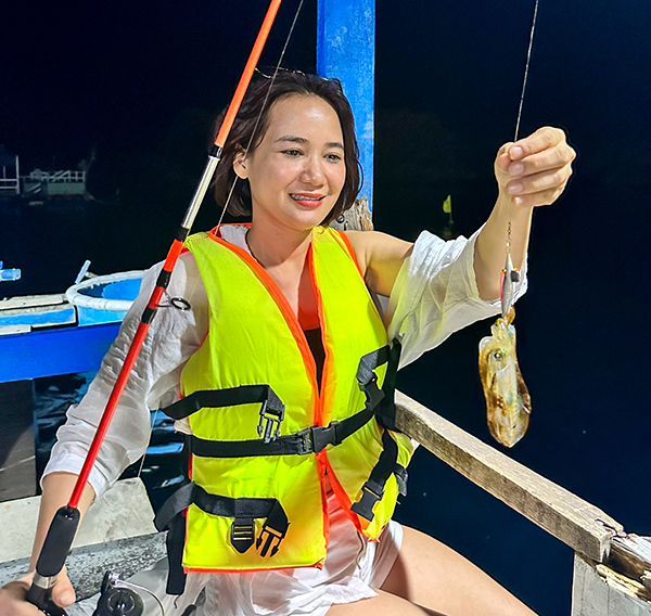 Tour câu mực đêm