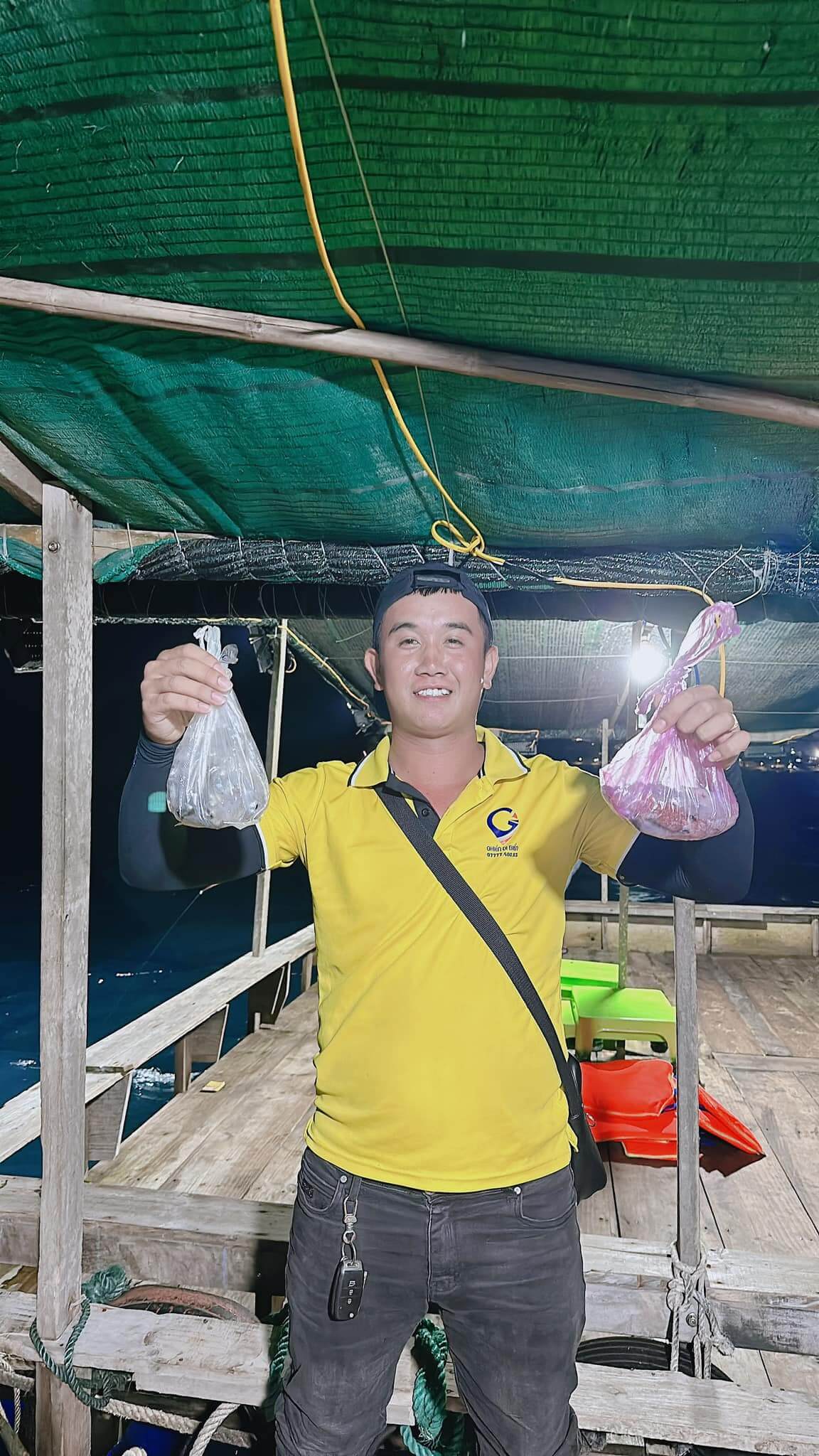  tour câu mực đêm Quy Nhơn