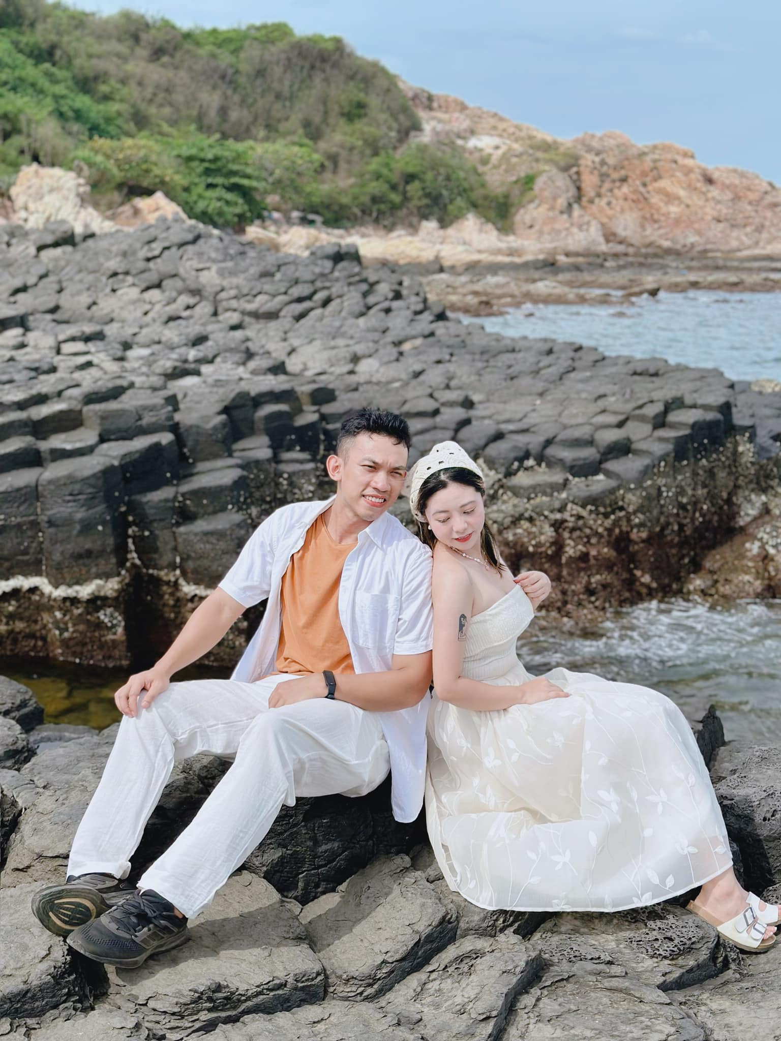 Check in tại Gành Đá Đĩa