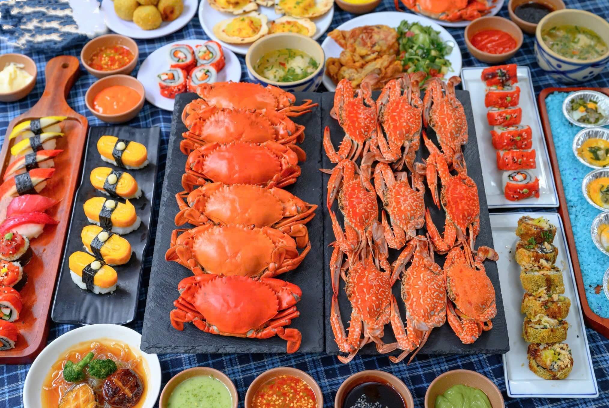 Mâm hải sản Phú Yên siêu chất lượng